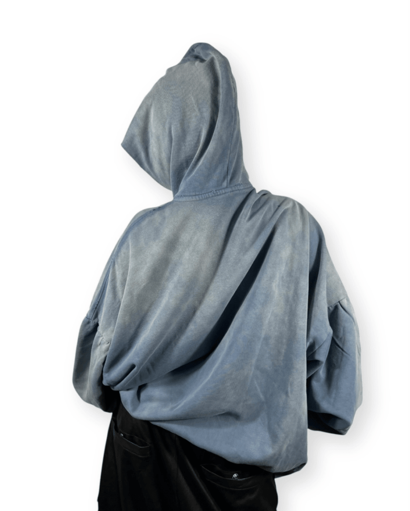 BALENCIAGA FW21 "BE KIND" DISTORTED LOGO HOODIE - VAULT