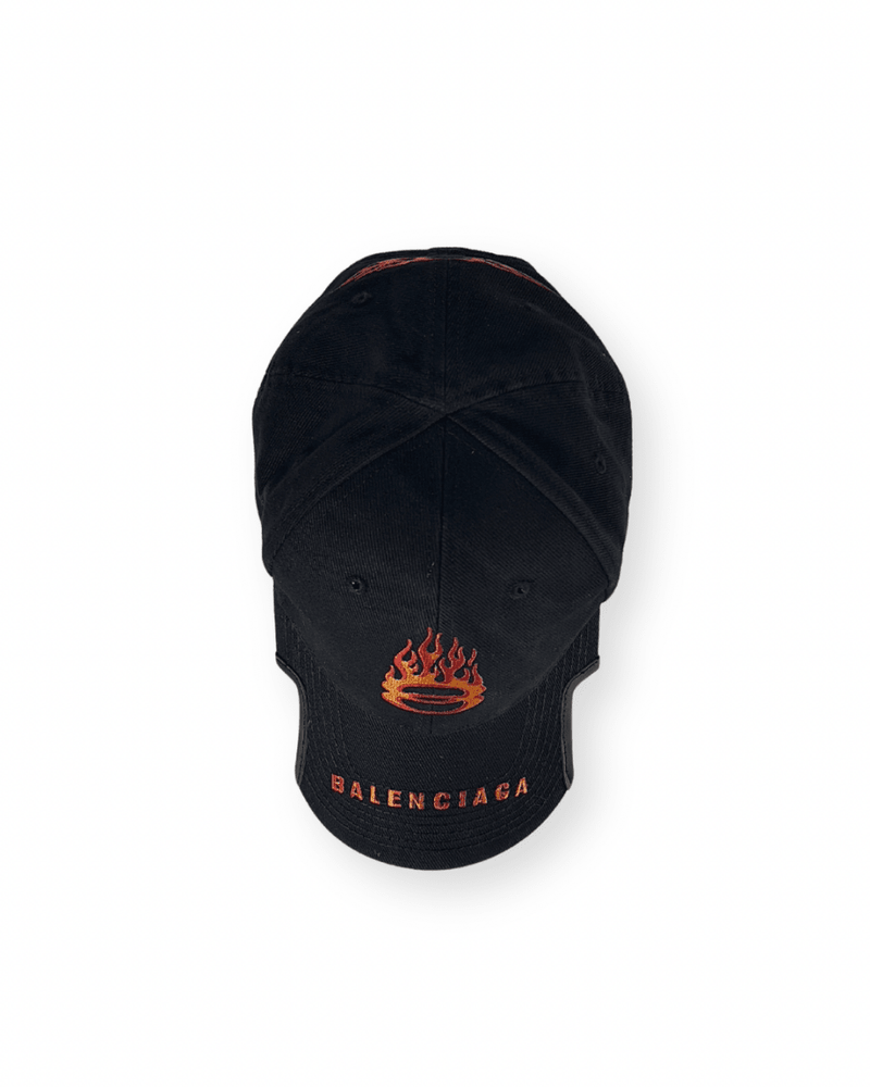 BALENCIAGA FW22 BURNING UNITY BASEBALL CAP - VAULT
