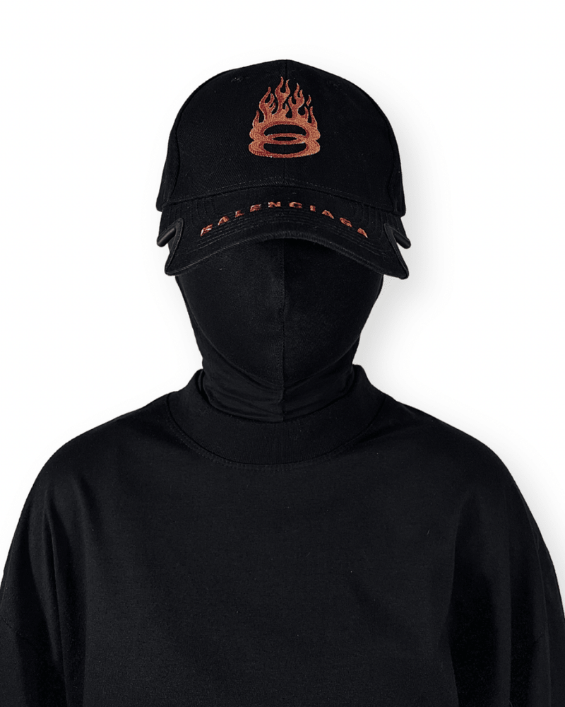 BALENCIAGA FW22 BURNING UNITY BASEBALL CAP - VAULT