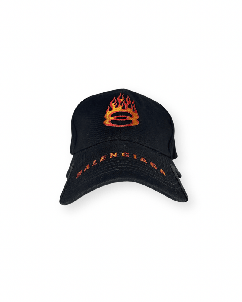 BALENCIAGA FW22 BURNING UNITY BASEBALL CAP - VAULT