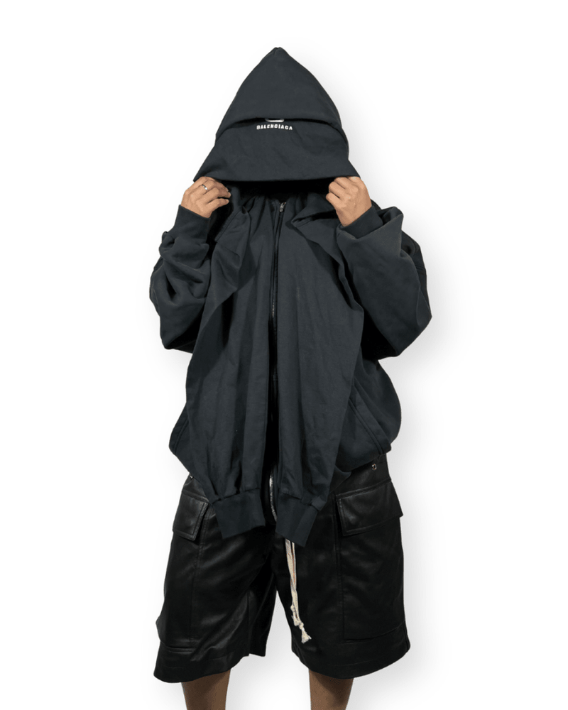 BALENCIAGA FW24 UNITY SPORTS ICON INCOGNITO ZIP UP HOODIE - VAULT