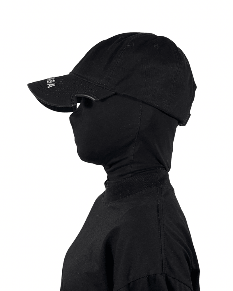 BALENCIAGA NOTCH LOGO VISOR CAP - VAULT