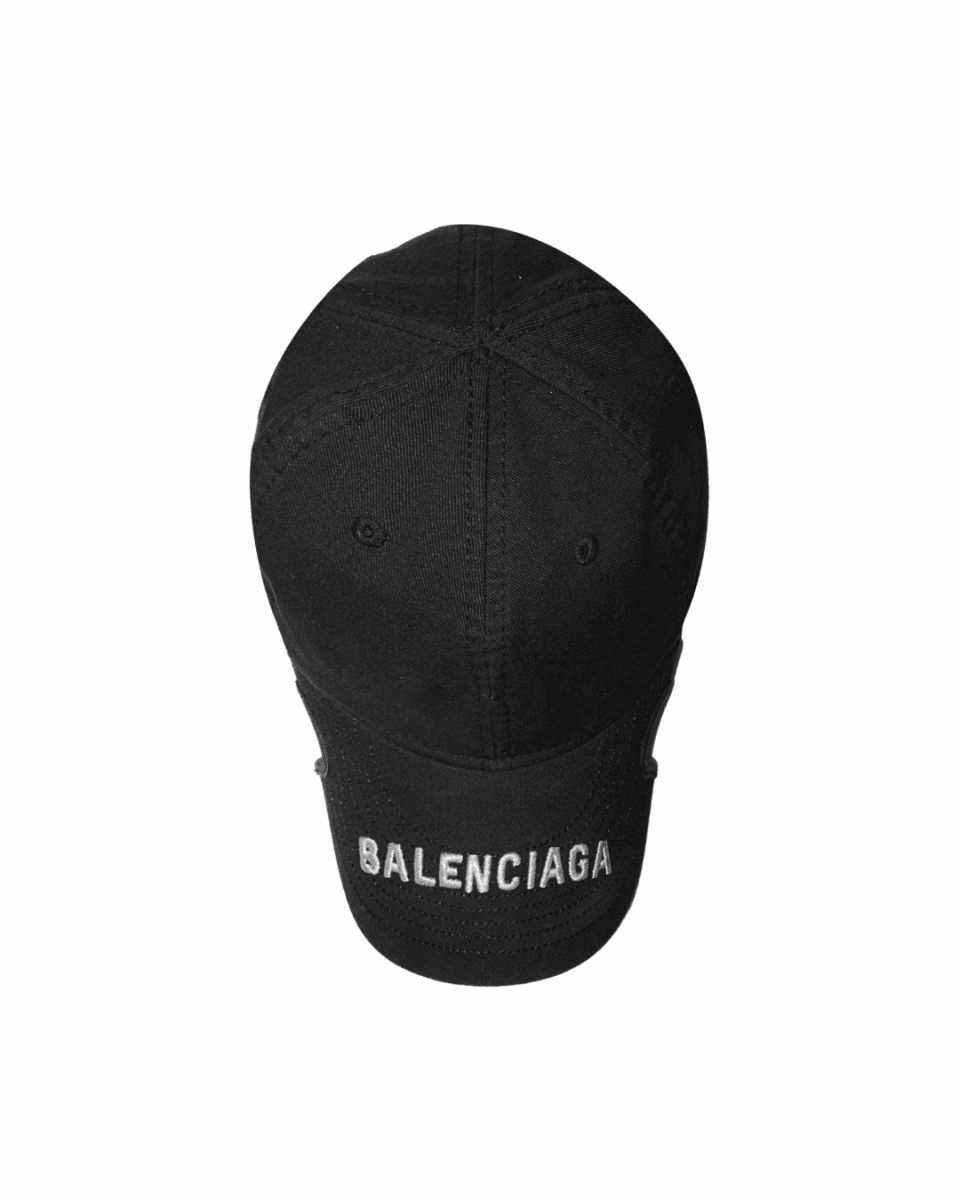 BALENCIAGA NOTCH LOGO VISOR CAP - VAULT