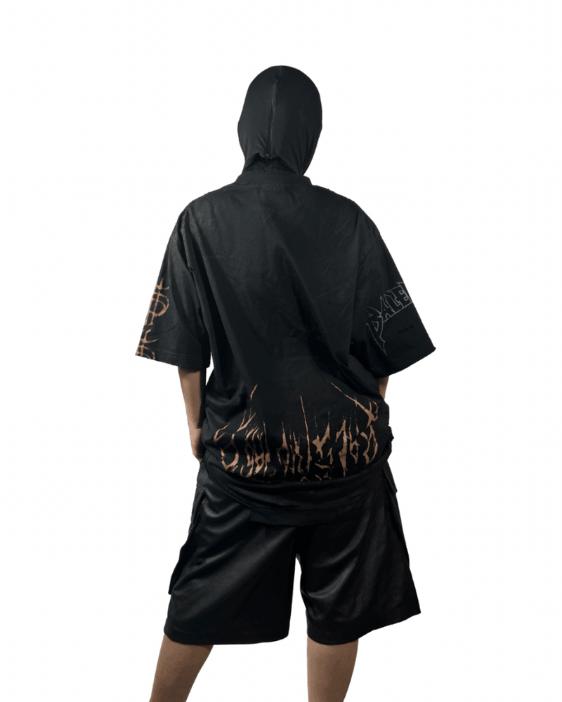 BALENCIAGA PARIS MOON UPSIDE DOWN TEE - VAULT