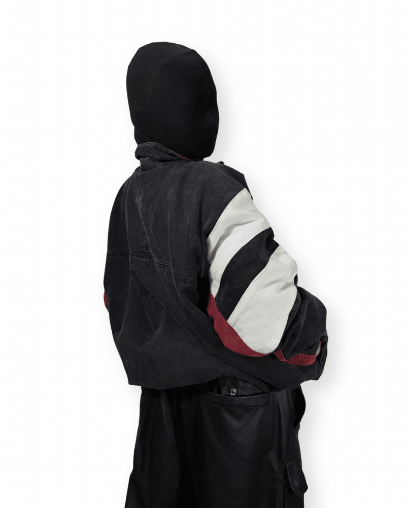 BALENCIAGA SS22 DENIM TRACK JACKET - VAULT