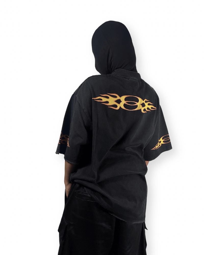 BALENCIAGA SS23 "BURNING UNITY" TEE - VAULT