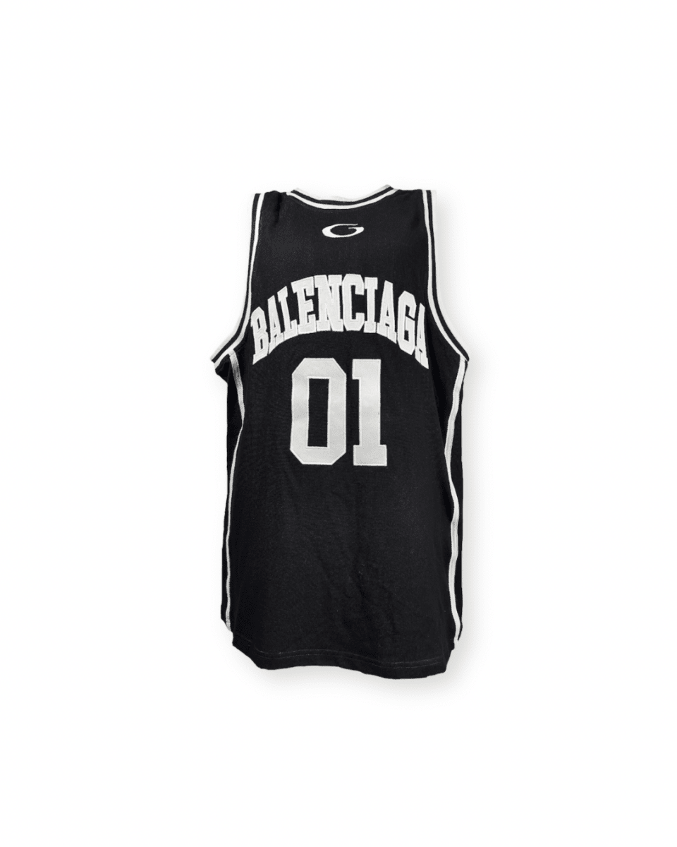 BALENCIAGA SS25 BASKETBALL JERSEY - VAULT