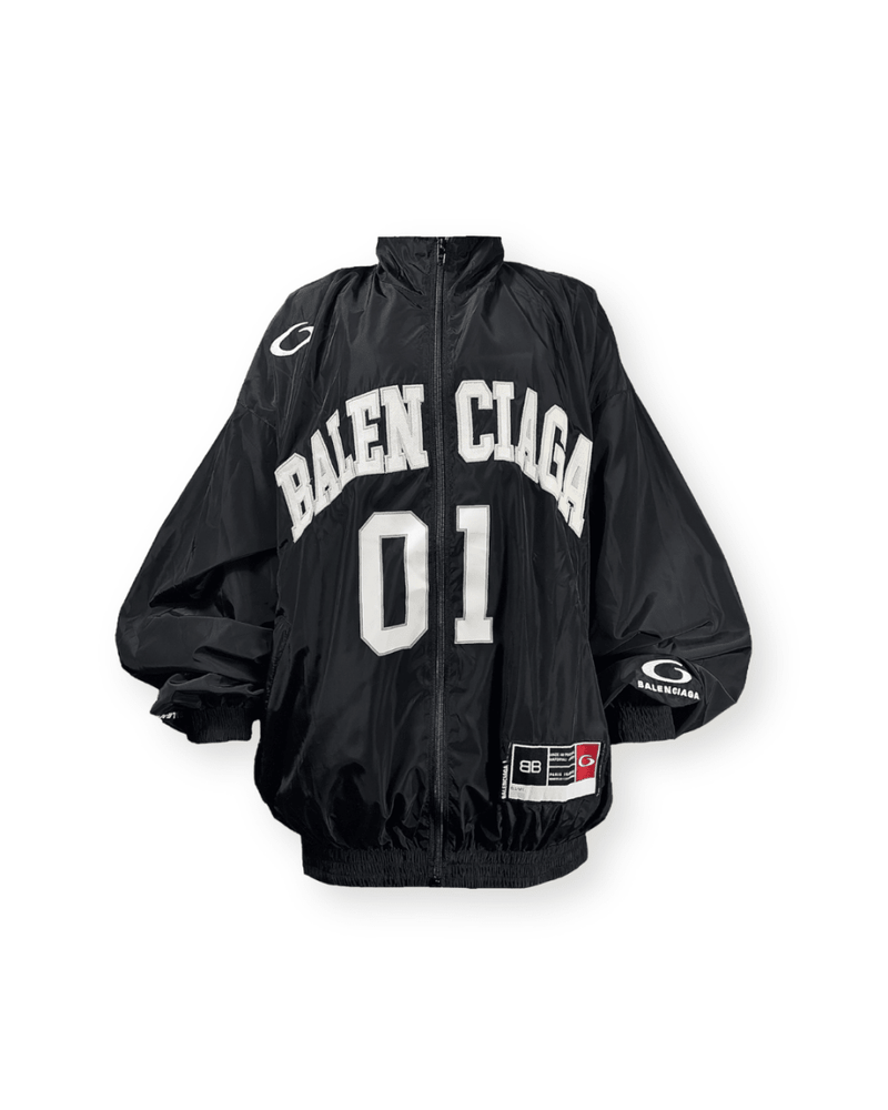 BALENCIAGA SS25 BASKETBALL TRACK JACKET - VAULT