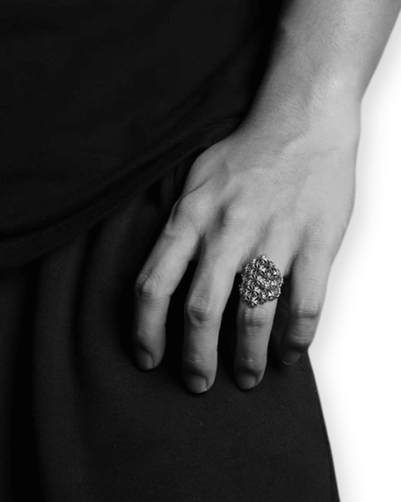 CHROME HEARTS CHAIN MAILLE RING - STANDARD - VAULT