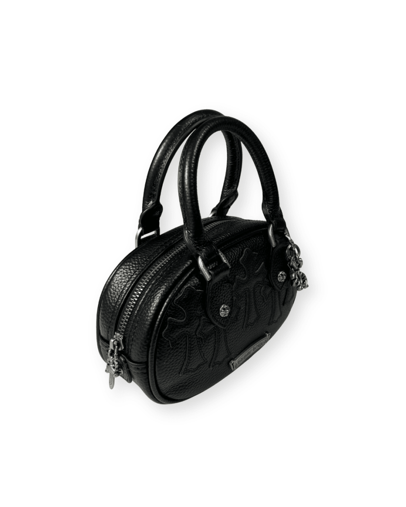 CHROME HEARTS EMBROIDERED CROSS PATCH HANDBAG - VAULT