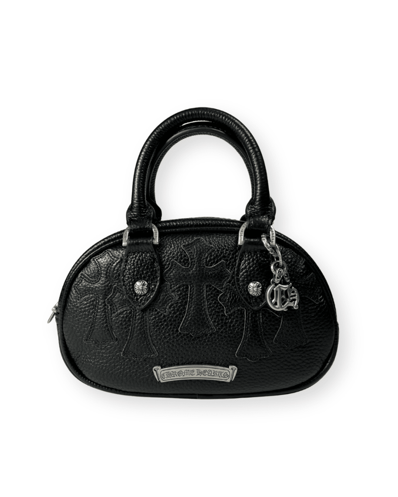 CHROME HEARTS EMBROIDERED CROSS PATCH HANDBAG - VAULT