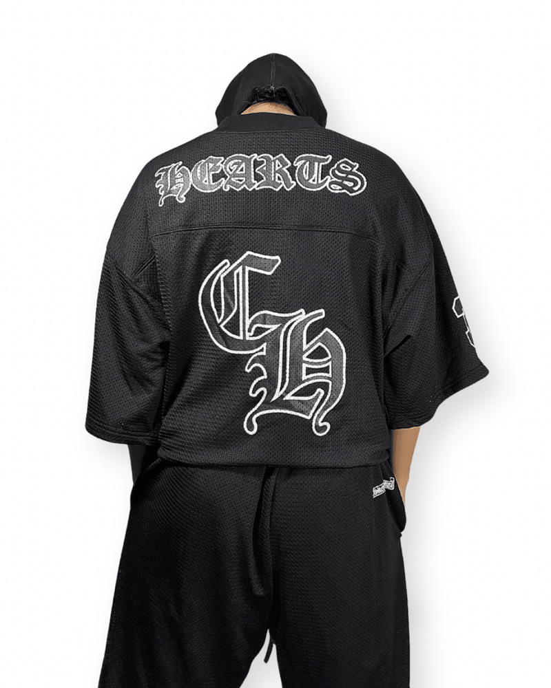 CHROME HEARTS MESH STADIUM FOOTBALL JERSEY - VAULT