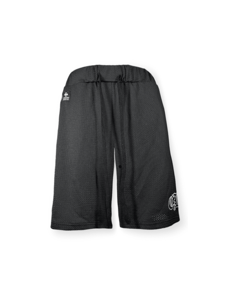 CHROME HEARTS MESH STADIUM FOOTBALL SHORT - VAULT