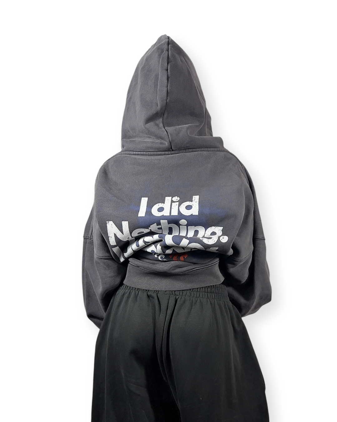 VETEMENTS FW23 “I DID NOTHING JUST GOT LUCKY” OVERSIZED HOODIE
