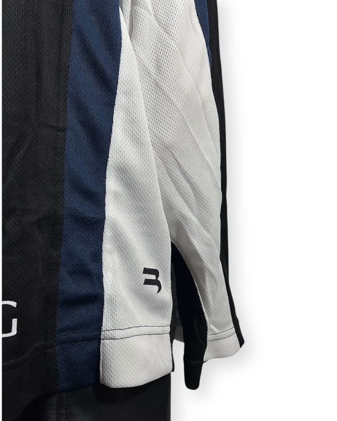 BALENCIAGA SS22 HOCKEY PANELLED LONG-SLEEVE