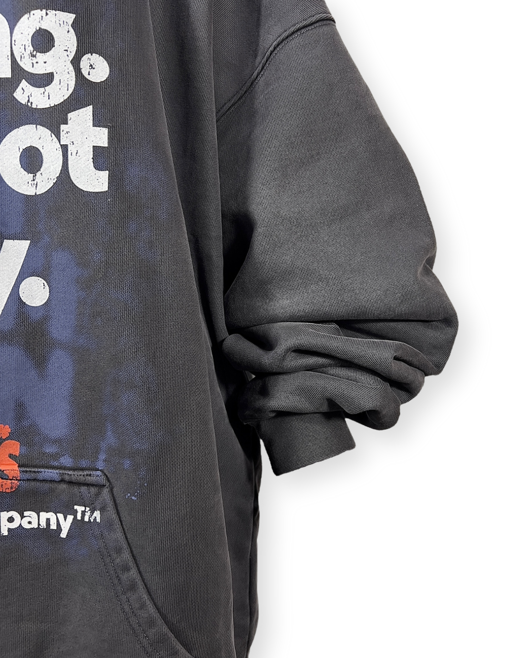 VETEMENTS FW23 “I DID NOTHING JUST GOT LUCKY” OVERSIZED HOODIE