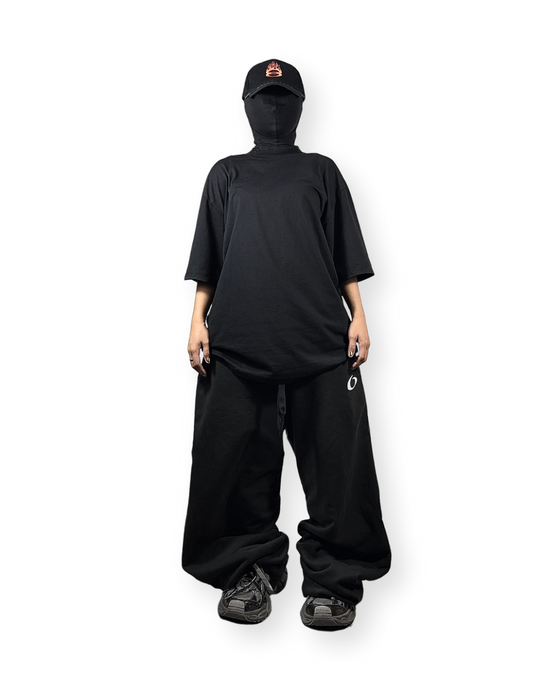 BALENCIAGA FW22 BURNING UNITY BASEBALL CAP