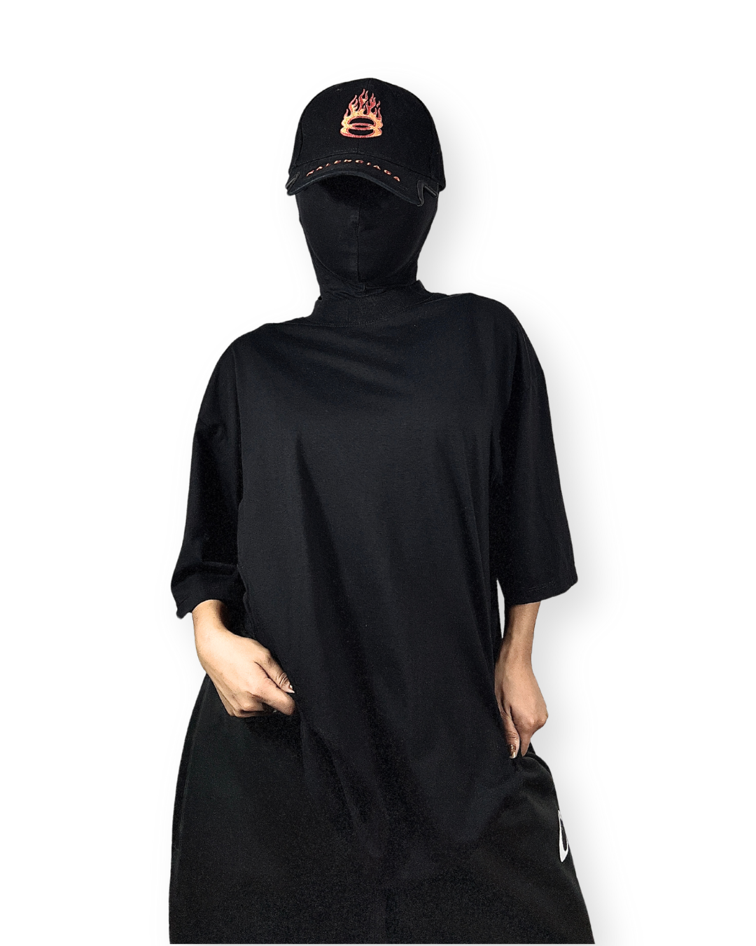 BALENCIAGA FW22 BURNING UNITY BASEBALL CAP