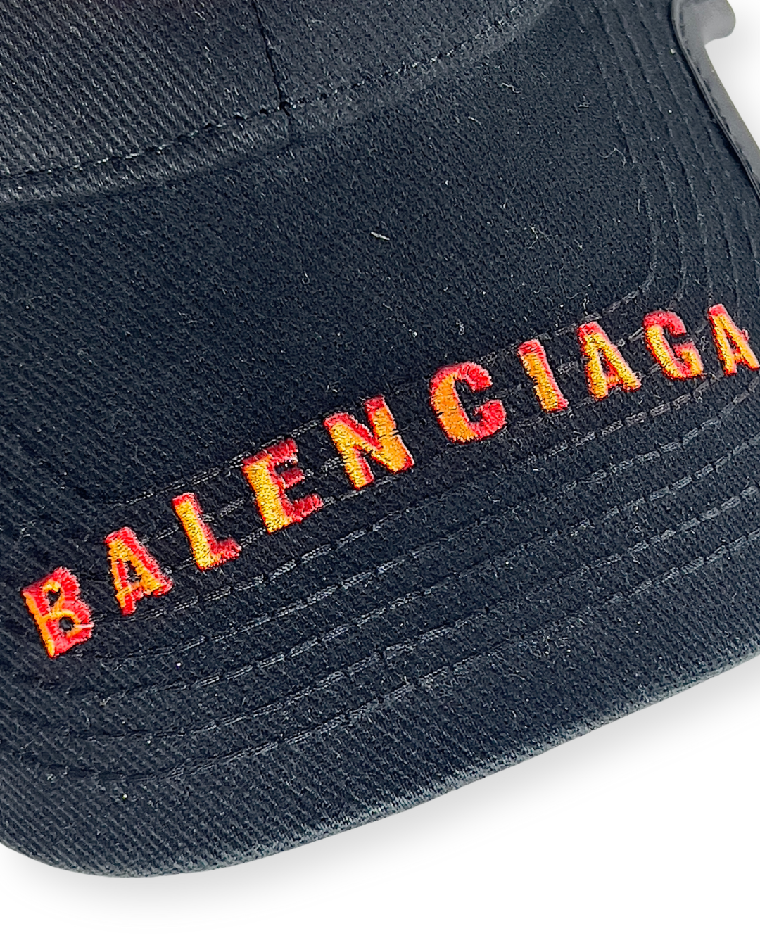 BALENCIAGA FW22 BURNING UNITY BASEBALL CAP