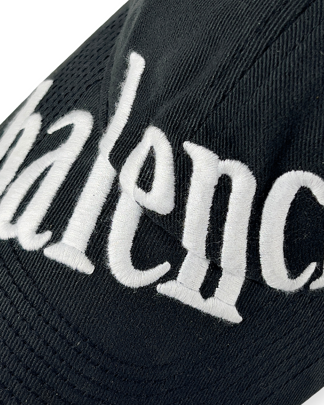 BALENCIAGA SS21 BLACK DIAGONAL LOGO CAP