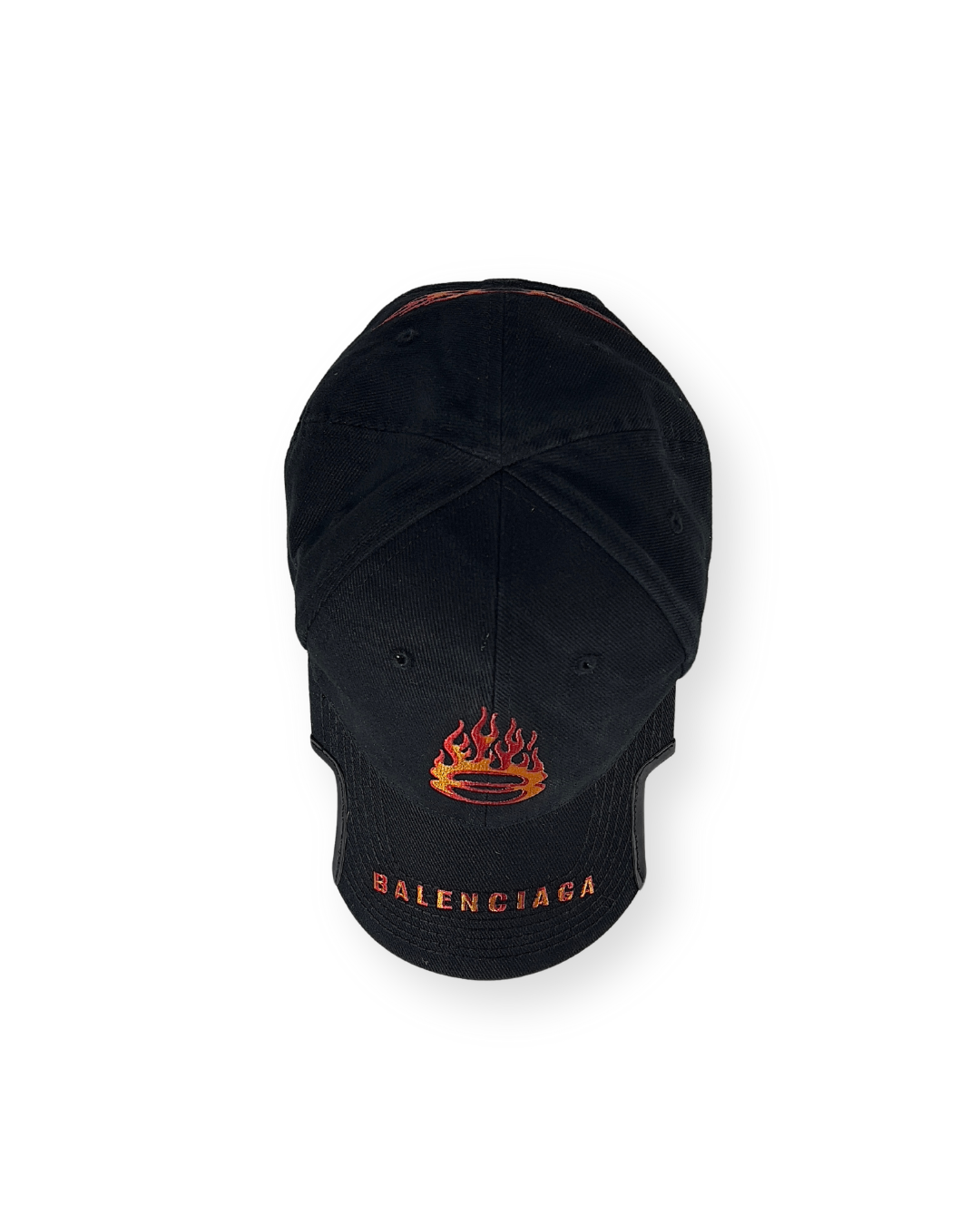 BALENCIAGA FW22 BURNING UNITY BASEBALL CAP