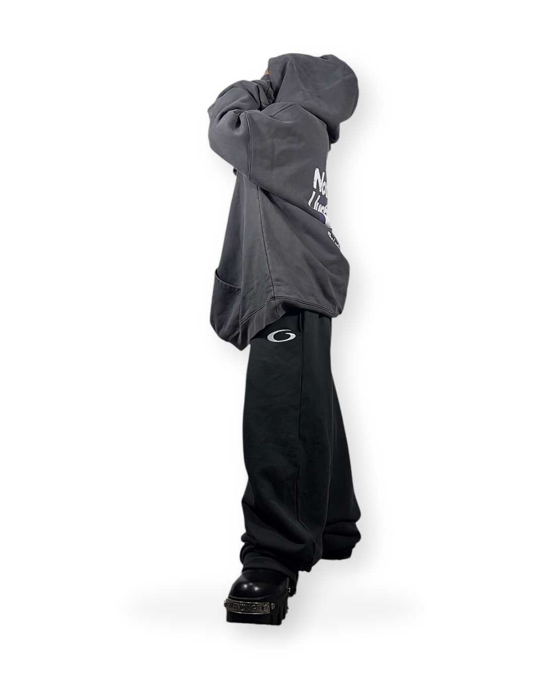 VETEMENTS FW23 “I DID NOTHING JUST GOT LUCKY” OVERSIZED HOODIE