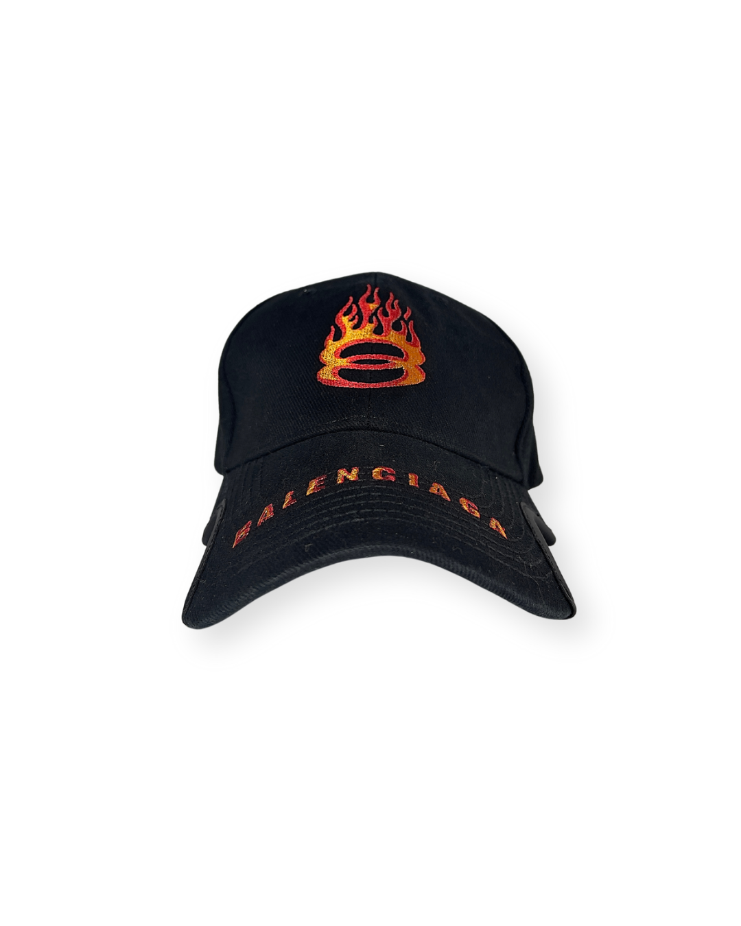 BALENCIAGA FW22 BURNING UNITY BASEBALL CAP
