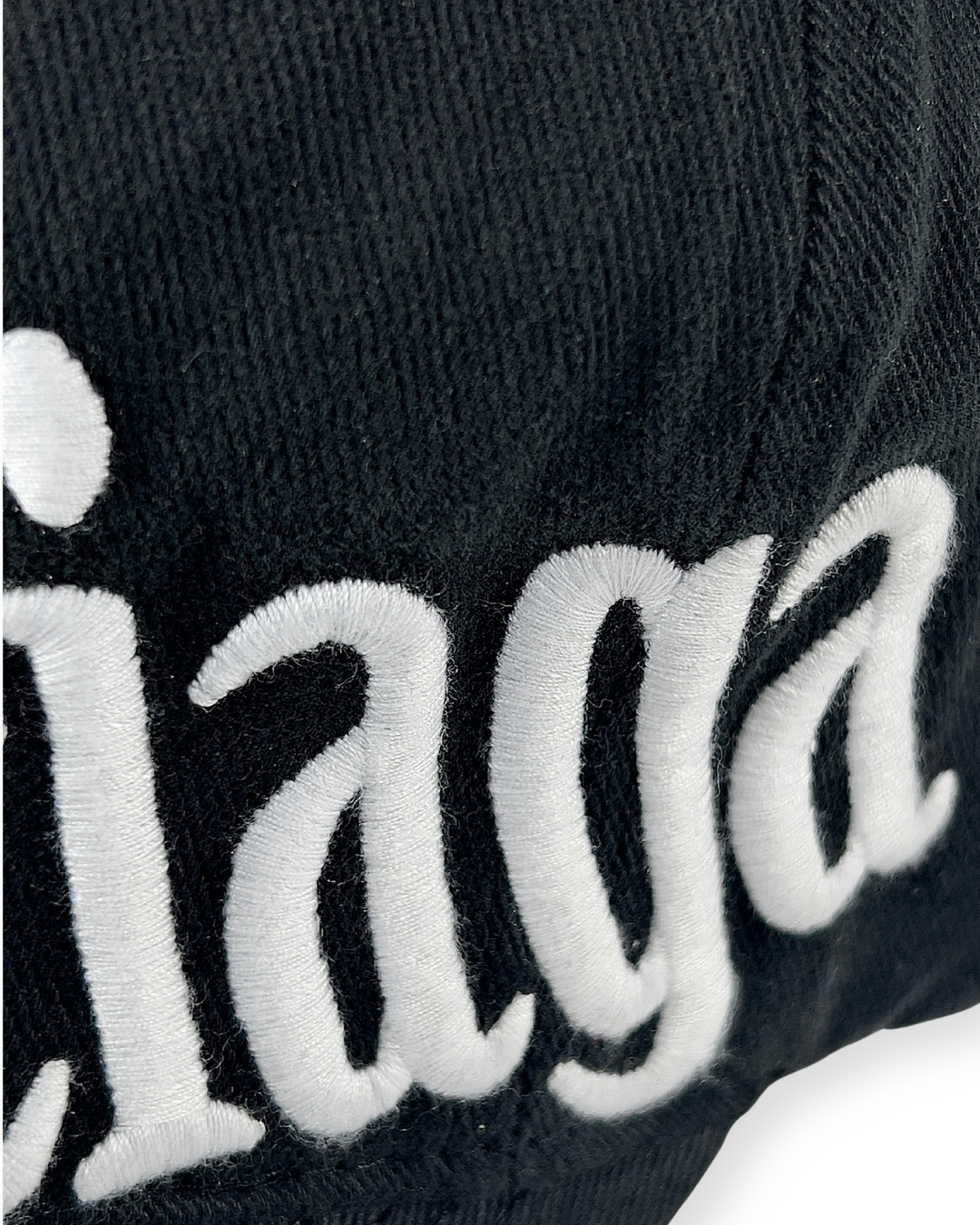 BALENCIAGA SS21 BLACK DIAGONAL LOGO CAP