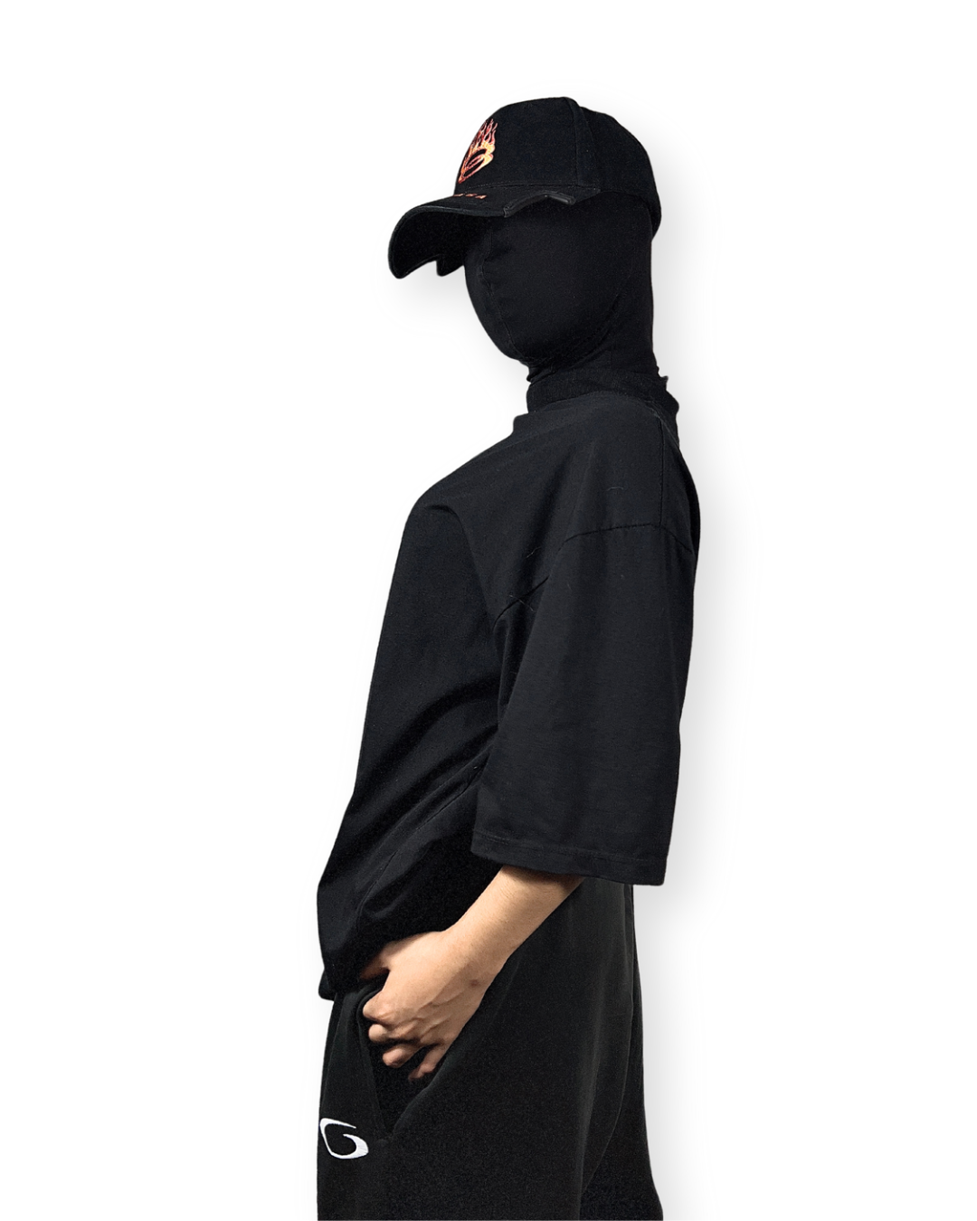 BALENCIAGA FW22 BURNING UNITY BASEBALL CAP