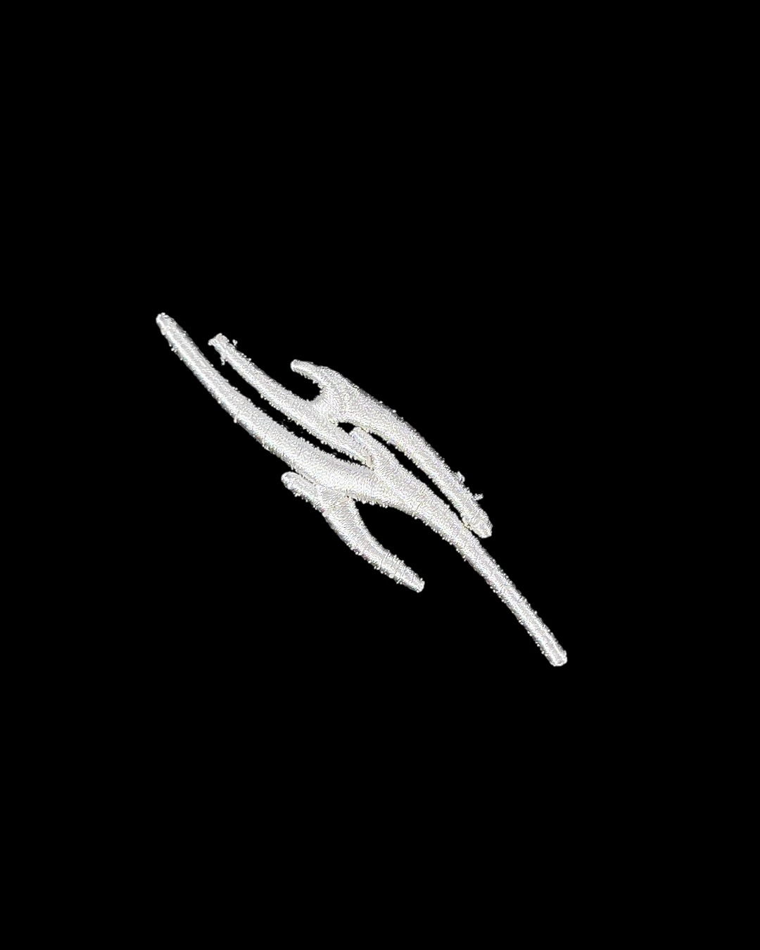 Y2K FLAME LEATHER ACCENT TEE