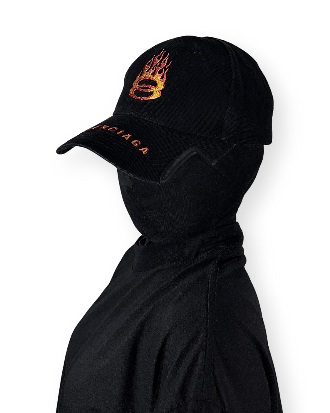 BALENCIAGA FW22 BURNING UNITY BASEBALL CAP