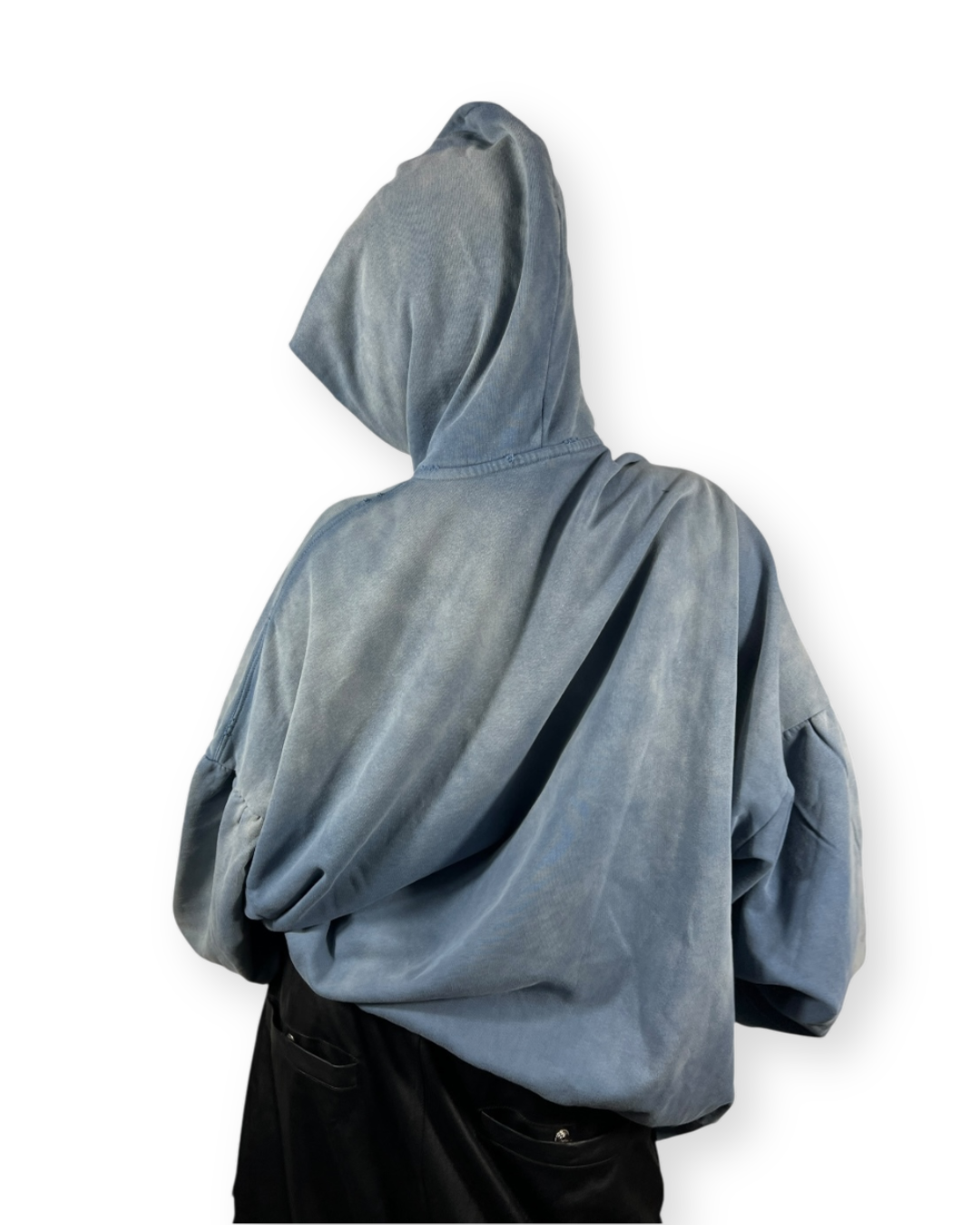 BALENCIAGA FW21 "BE KIND" DISTORTED LOGO HOODIE