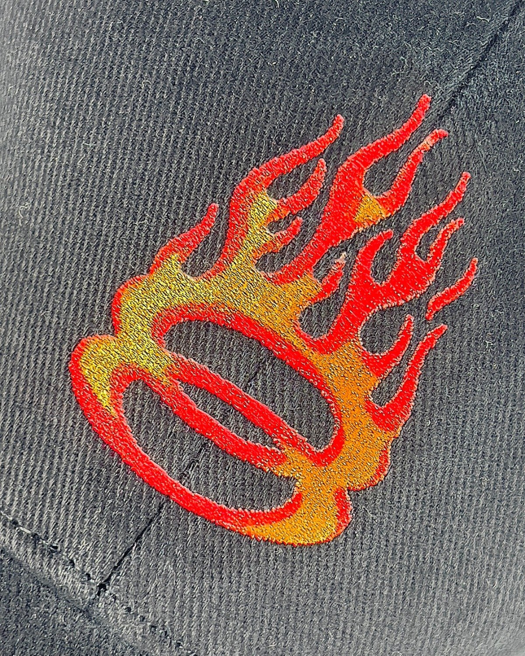 BALENCIAGA FW22 BURNING UNITY BASEBALL CAP