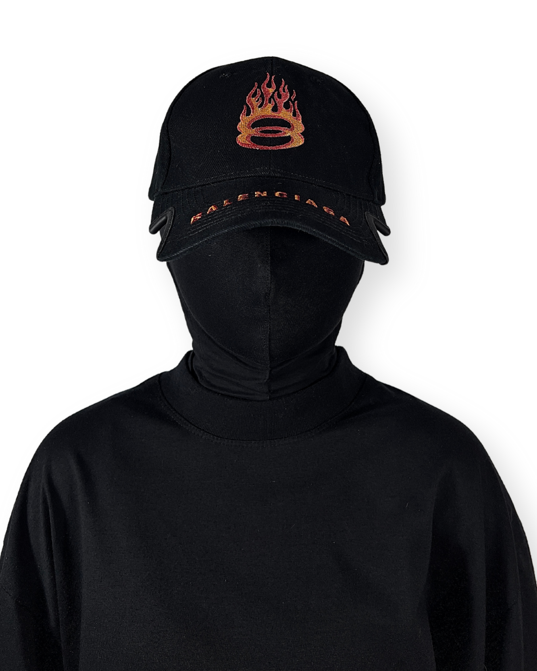 BALENCIAGA FW22 BURNING UNITY BASEBALL CAP