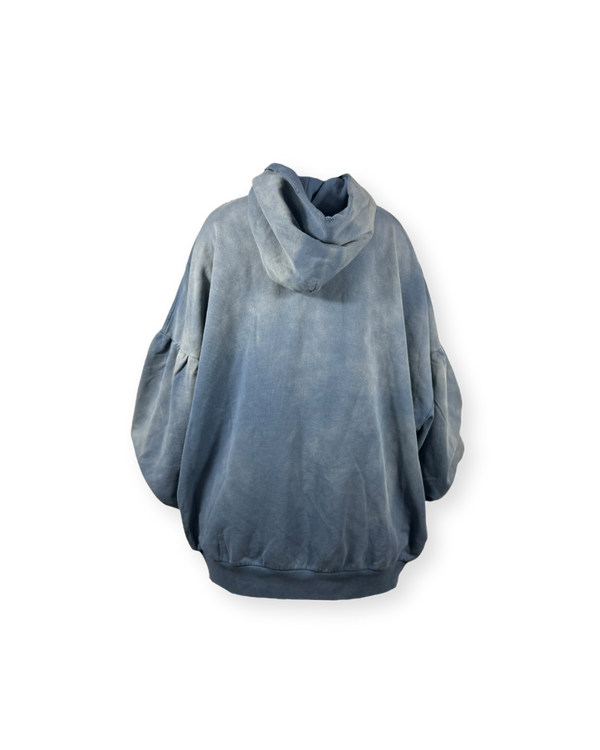 BALENCIAGA FW21 "BE KIND" DISTORTED LOGO HOODIE