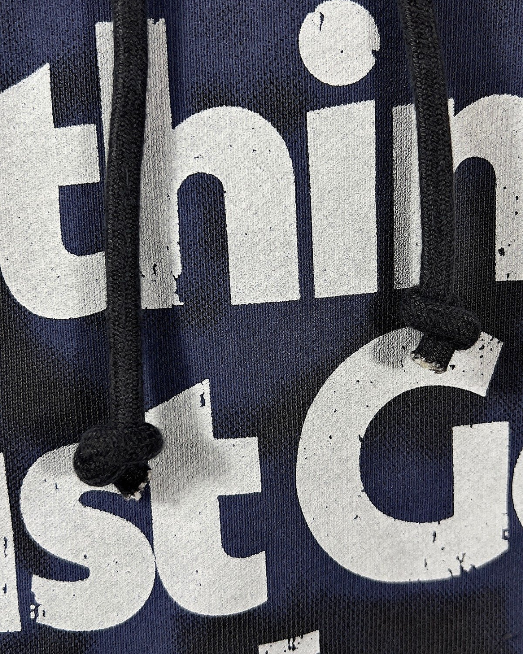 VETEMENTS FW23 “I DID NOTHING JUST GOT LUCKY” OVERSIZED HOODIE