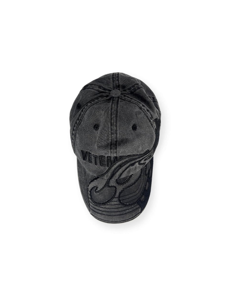 VETEMENTS WASHED FLAME CAP - VAULT